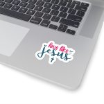 Love Like Jesus Stickers | Motivational sticker collection, designed with a clean matte look, great for journals, planners, laptops, phone cases, notebooks and craft pages, adding gentle encouragement to daily routines. - Image 5