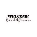Welcome Back Jesus Stickers | Inspirational sticker set, finished with smooth detailed printing, perfect for journals, planners, laptops, notebooks, phone cases and creative projects, offering quiet inspiration throughout the day.