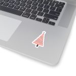 Christmas Tree Ver.9 Stickers | Gratitude mini decal pack, made with clear, crisp lettering, suitable for notebooks, planners, journals, laptops, phone cases and scrapbooks, supporting personal reflection through simple visuals. - Image 2