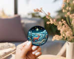 Winter Wonderland Reindeer Ver.5 Stickers | Gratitude quote sticker set, finished with smooth detailed printing, great for journals, planners, laptops, phone cases, notebooks and craft pages, making a thoughtful small gift for loved ones.