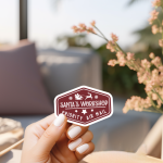 Santa'S Workshop Priority Air Mail Stickers | Faith sticker pack, crafted with attention to detail, perfect for journals, planners, laptops, notebooks, phone cases and creative projects, bringing subtle motivation to creative spaces.