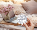 Special Delivery Merry Christmas North Pole Mail Stickers | Gratitude quote sticker set, designed with a clean matte look, great for journals, planners, laptops, phone cases, notebooks and craft pages, bringing subtle motivation to creative spaces. - Image 4