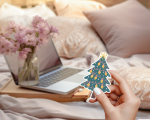 Christmas Tree Ver.4 Stickers | Faith quote sticker set, made with clear, crisp lettering, suitable for notebooks, planners, journals, laptops, phone cases and scrapbooks, making a thoughtful small gift for loved ones. - Image 4