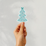 Christmas Tree Ver.5 Stickers | Motivational mini decal pack, made with clear, crisp lettering, great for journals, planners, laptops, phone cases, notebooks and craft pages, making a thoughtful small gift for loved ones. - Image 3