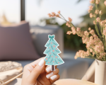 Christmas Tree Ver.5 Stickers | Motivational mini decal pack, made with clear, crisp lettering, great for journals, planners, laptops, phone cases, notebooks and craft pages, making a thoughtful small gift for loved ones. - Image 4