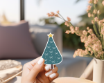 Christmas Tree Ver.7 Stickers | Motivational sticker pack, crafted with attention to detail, ideal for planners, journals, notebooks, laptops, phone cases and scrapbooks, making a thoughtful small gift for loved ones. - Image 4