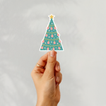 Christmas Tree Ver.6 Stickers | Inspirational quote sticker set, made with clear, crisp lettering, suitable for notebooks, planners, journals, laptops, phone cases and scrapbooks, bringing subtle motivation to creative spaces. - Image 2