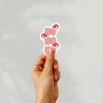 Ho Ho Ho Stickers | Motivational sticker set, finished with smooth detailed printing, suitable for notebooks, planners, journals, laptops, phone cases and scrapbooks, bringing subtle motivation to creative spaces. - Image 2