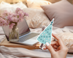 Christmas Tree Ver.2 Stickers | Faith sticker pack, crafted with attention to detail, perfect for journals, planners, laptops, notebooks, phone cases and creative projects, offering quiet inspiration throughout the day. - Image 2