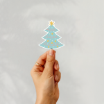 Christmas Tree Ver.8 Stickers | Faith sticker set, crafted with attention to detail, ideal for planners, journals, notebooks, laptops, phone cases and scrapbooks, offering quiet inspiration throughout the day. - Image 3
