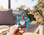 Santa Ver.1 Stickers | Kindness mini decal pack, crafted with attention to detail, great for journals, planners, laptops, phone cases, notebooks and craft pages, making a thoughtful small gift for loved ones. - Image 2