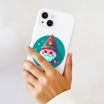 Santa Ver.3 Stickers | Gratitude sticker set, designed with a clean matte look, great for journals, planners, laptops, phone cases, notebooks and craft pages, bringing subtle motivation to creative spaces.