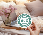 Dec 25 Approved By Workshop Elf Stickers | Kindness quote sticker set, made with clear, crisp lettering, suitable for notebooks, planners, journals, laptops, phone cases and scrapbooks, supporting personal reflection through simple visuals. - Image 4