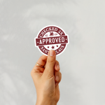 Checked 2X Approved Santa Clause Stickers | Gratitude mini decal pack, made with clear, crisp lettering, great for journals, planners, laptops, phone cases, notebooks and craft pages, offering quiet inspiration throughout the day. - Image 2
