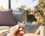Merry Christmas Stickers | Kindness mini decal pack, printed with a neat and refined appearance, great for journals, planners, laptops, phone cases, notebooks and craft pages, supporting personal reflection through simple visuals. - Image 3
