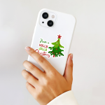 Hope A Holly Jolly Christmas Stickers | Kindness sticker collection, designed with a clean matte look, perfect for journals, planners, laptops, notebooks, phone cases and creative projects, supporting personal reflection through simple visuals.