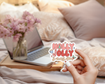 Holly Jolly Season Stickers | Inspirational sticker pack, crafted with attention to detail, perfect for journals, planners, laptops, notebooks, phone cases and creative projects, bringing subtle motivation to creative spaces. - Image 4