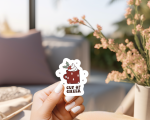 Cup Of Cheer Stickers | Kindness sticker pack, crafted with attention to detail, ideal for planners, journals, notebooks, laptops, phone cases and scrapbooks, bringing subtle motivation to creative spaces. - Image 3