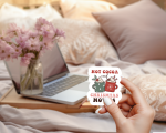 Hot Cocoa & Christmas Movies Stickers | Motivational sticker set, made with clear, crisp lettering, great for journals, planners, laptops, phone cases, notebooks and craft pages, making a thoughtful small gift for loved ones. - Image 3