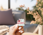 It'S Holiday Season Stickers | Gratitude mini decal pack, finished with smooth detailed printing, suitable for notebooks, planners, journals, laptops, phone cases and scrapbooks, adding gentle encouragement to daily routines. - Image 3
