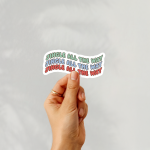 Jingle All The Way Stickers | Gratitude sticker collection, finished with smooth detailed printing, perfect for journals, planners, laptops, notebooks, phone cases and creative projects, supporting personal reflection through simple visuals. - Image 2