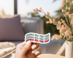 Jingle All The Way Stickers | Gratitude sticker collection, finished with smooth detailed printing, perfect for journals, planners, laptops, notebooks, phone cases and creative projects, supporting personal reflection through simple visuals. - Image 3