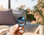Winter Wonderland Reindeer Ver.2 Stickers | Motivational quote sticker set, finished with smooth detailed printing, great for journals, planners, laptops, phone cases, notebooks and craft pages, supporting personal reflection through simple visuals. - Image 4