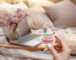 Merry Merry Merry Christmas Stickers | Gratitude sticker pack, printed with a neat and refined appearance, suitable for notebooks, planners, journals, laptops, phone cases and scrapbooks, supporting personal reflection through simple visuals. - Image 4