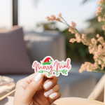 Merry Mail Stickers | Inspirational sticker collection, designed with a clean matte look, great for journals, planners, laptops, phone cases, notebooks and craft pages, adding gentle encouragement to daily routines.