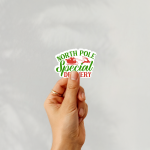 North Pole Special Delivery Stickers | Motivational mini decal pack, printed with a neat and refined appearance, great for journals, planners, laptops, phone cases, notebooks and craft pages, adding gentle encouragement to daily routines. - Image 3