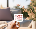 Merry Merry Merry Christmas Stickers | Motivational mini decal pack, crafted with attention to detail, ideal for planners, journals, notebooks, laptops, phone cases and scrapbooks, making a thoughtful small gift for loved ones. - Image 3