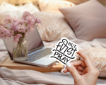 But First Pray Stickers | Faith mini decal pack, finished with smooth detailed printing, great for journals, planners, laptops, phone cases, notebooks and craft pages, adding gentle encouragement to daily routines. - Image 4