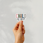 Child Of God Stickers | Kindness quote sticker set, printed with a neat and refined appearance, ideal for planners, journals, notebooks, laptops, phone cases and scrapbooks, supporting personal reflection through simple visuals. - Image 4
