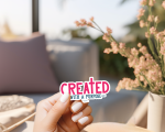 Created With A Purpose Stickers | Inspirational sticker pack, printed with a neat and refined appearance, perfect for journals, planners, laptops, notebooks, phone cases and creative projects, adding gentle encouragement to daily routines. - Image 2