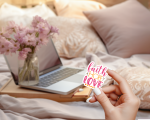 Faith, Hope, Love Stickers | Gratitude mini decal pack, made with clear, crisp lettering, perfect for journals, planners, laptops, notebooks, phone cases and creative projects, offering quiet inspiration throughout the day. - Image 4