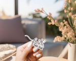 Faith Over Fear Stickers | Faith sticker pack, finished with smooth detailed printing, great for journals, planners, laptops, phone cases, notebooks and craft pages, bringing subtle motivation to creative spaces. - Image 2