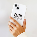 Faith Over Fear Stickers | Motivational sticker set, designed with a clean matte look, ideal for planners, journals, notebooks, laptops, phone cases and scrapbooks, adding gentle encouragement to daily routines.