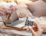 Flawed And Still Worthy Stickers | Inspirational sticker collection, crafted with attention to detail, perfect for journals, planners, laptops, notebooks, phone cases and creative projects, making a thoughtful small gift for loved ones. - Image 3
