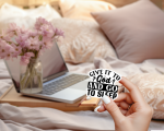 Give It To God And Go To Sleep Stickers | Gratitude sticker collection, made with clear, crisp lettering, ideal for planners, journals, notebooks, laptops, phone cases and scrapbooks, making a thoughtful small gift for loved ones. - Image 4