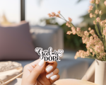 God Is Dope Stickers | Gratitude sticker set, made with clear, crisp lettering, perfect for journals, planners, laptops, notebooks, phone cases and creative projects, offering quiet inspiration throughout the day. - Image 2