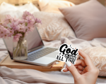 God Is Good All The Time Stickers | Kindness sticker collection, crafted with attention to detail, perfect for journals, planners, laptops, notebooks, phone cases and creative projects, offering quiet inspiration throughout the day. - Image 2