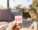 God Stickers | Gratitude sticker collection, made with clear, crisp lettering, perfect for journals, planners, laptops, notebooks, phone cases and creative projects, bringing subtle motivation to creative spaces. - Image 2