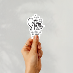He Counts The Stars And Calls Them All By Name Stickers | Kindness sticker set, printed with a neat and refined appearance, ideal for planners, journals, notebooks, laptops, phone cases and scrapbooks, adding gentle encouragement to daily routines. - Image 2