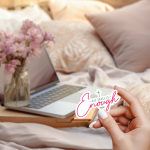 His Grace Is Enough Stickers | Motivational sticker pack, printed with a neat and refined appearance, perfect for journals, planners, laptops, notebooks, phone cases and creative projects, making a thoughtful small gift for loved ones.
