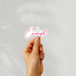 His Grace Is Enough Stickers | Motivational sticker pack, printed with a neat and refined appearance, perfect for journals, planners, laptops, notebooks, phone cases and creative projects, making a thoughtful small gift for loved ones. - Image 4