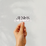 Jesus Is My Jam Funny Christian Faith Stickers | Kindness sticker collection, finished with smooth detailed printing, perfect for journals, planners, laptops, notebooks, phone cases and creative projects, making a thoughtful small gift for loved ones. - Image 4