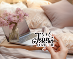 Jesus Loves Me Stickers | Kindness sticker collection, designed with a clean matte look, suitable for notebooks, planners, journals, laptops, phone cases and scrapbooks, adding gentle encouragement to daily routines. - Image 4