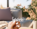Love Like Jesus Stickers | Motivational sticker collection, printed with a neat and refined appearance, ideal for planners, journals, notebooks, laptops, phone cases and scrapbooks, adding gentle encouragement to daily routines. - Image 3