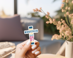 Girl Fueled By Prayer Stickers | Kindness quote sticker set, crafted with attention to detail, great for journals, planners, laptops, phone cases, notebooks and craft pages, offering quiet inspiration throughout the day. - Image 3