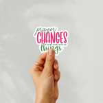 Prayer Changes Things Stickers | Motivational sticker collection, printed with a neat and refined appearance, suitable for notebooks, planners, journals, laptops, phone cases and scrapbooks, offering quiet inspiration throughout the day. - Image 4
